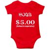 School-is-expensive-Baby-Romper-Red