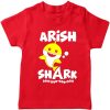 Shark-Customized-Name-Tee-Red