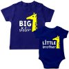 Siblings-Combo-Giraffe-T-Shirt-&-Romper-Blue