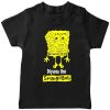 Spongebob-Customized-T-Shirt-Black
