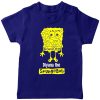 Spongebob-Customized-T-Shirt-Blue