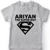 The-Super-Girl-&-Boy-T-Shirt-Grey