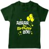 Balloon-Customized-Name-Birthday-T-Shirt-Green