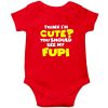 Cute-Fupi-Baby-Romper-Red