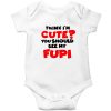 Cute-Fupi-Baby-Romper-White