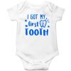 First-Tooth-Baby-Romper-White