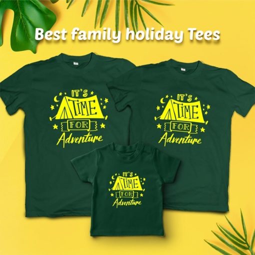 It's-Time-For-Adventure-Family-Vacation-T-Shirt-Content