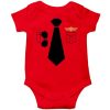 Police-Uniform-Baby-Romper-Red