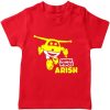 Super-Wings-Customized-Name-Cartoon-T-Shirt-Red