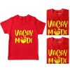 Vacay-Mode-Family-Vacation-Combo-T-Shirt-Red
