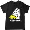 Wrecker-Bithday-Celebration-Tee-For-Fourth-Birthday-Black