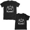 Dad-Son-Player-Combo-T-Shirt-Black