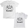 Dad-Son-Player-Combo-T-Shirt-White