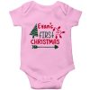 First-Christmas-Customized-Name-Baby--Romper-Pink