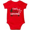First-Christmas-Customized-Name-Baby--Romper-Red