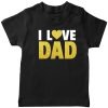 I-Love-Dad-T-Shirt-Black