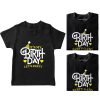 It's-My-Birthday,-Let's-Do-Party-With-Gand-T-Shirt-Black