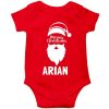 Merry-Christmas-Baby-Romper-Half-Sleeve-Red