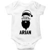 Merry-Christmas-Baby-Romper-Half-Sleeve-White