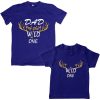 Wild-Dad-Son-Family-Combo-T-Shirt-Blue