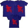 Bangladesh-Map-Family-Combo-T-Shirt-Blue