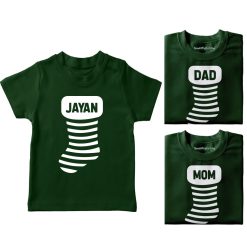 Christmass-Socks-Family-Combo-Tees-Green