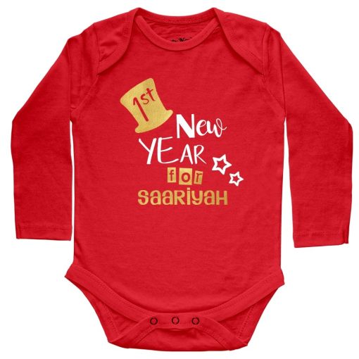 First-New-Year-Customized-Name-Baby-Romper-Red-Full-Sleeve