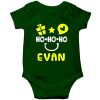 HO-HO-HO-Christmas-Baby-Romper-Green-Half-Sleeve