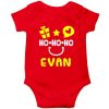 HO-HO-HO-Christmas-Baby-Romper-Red-Half-Sleeve