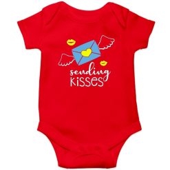 Sending-Kisses-Baby-Romper-Red