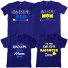 Handsome-Awesome-Family-Combo-Tees-Blue