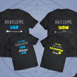 Handsome-Awesome-Family-Combo-Tees-Content
