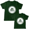 Customized-Name-With-Circle-Siblings-TEES-Green