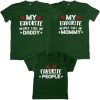 Favourite-To-Each-Other-Family-Combo-T-Shirt-Green