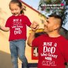 Just-A-Dad-Daughter-Lovable-T-Shirt-Content