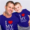Loving-Dad-Son-Family-Combo-T-Shirt-Content