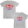 Super-Dad-And-Daughter-Family-Combo-T-Shirts-Grey