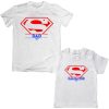 Super-Dad-And-Daughter-Family-Combo-T-Shirts-White