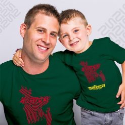 Victory-Day-Map-Fingerprint-Dad-Son-Family-Combo-T-Shirt--Contetn