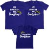 Mom-&-Dad's-Sunshine-Family-Combo-T-Shirt-Blue