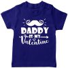 Daddy-&-Mommy-Kids-Favourite-Valentine-T-Shirt-Blue