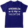 Daddy-&-Mommy-Kids-Favourite-Valentine-T-Shirt-Blue-mommy