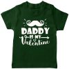 Daddy-&-Mommy-Kids-Favourite-Valentine-T-Shirt-Green