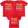 Heart-Belongs-To-The-Family-VALENTINE-DAY-Family-Combo-T-Shirt-Red