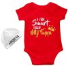 Smart-Like-Fuppi-New-Born-Baby-Romper-With-Beanie-Red