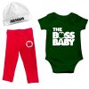 Winter-Combo-New-Born-Boss-Baby-Romper-Set-Green