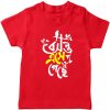 Boshonto-Eshe-Gechhe-New-Design-T-Shirt-Red