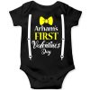 Customized-Name-Baby-Romper-Valentine-DAY-Special-Black