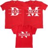 Wonderful-Loving-Family-Combo-T-Shirt-Red