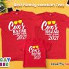 Cox's Bazar Family Tour Special Design Combo T Shirt